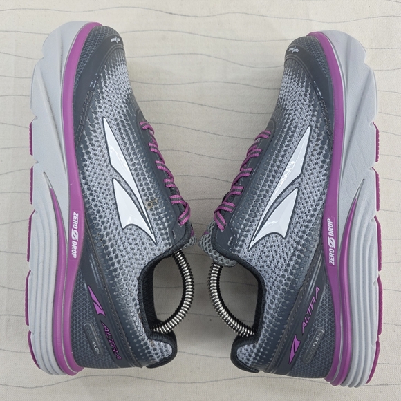 Altra Womens Torin 3.0 Zero Drop Grey Pink Running Shoes AFW1737F-4 Size 8 - Picture 9 of 14